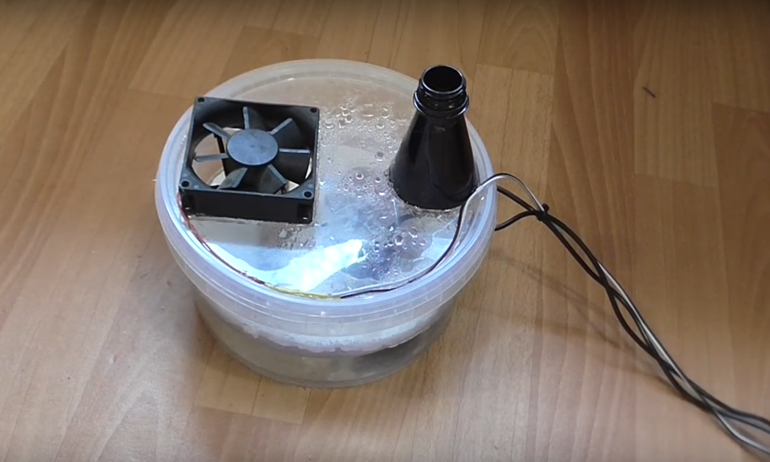 Kako napraviti kućni ovlaživač zraka