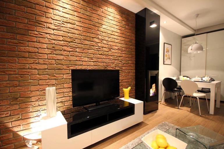 Decorative brick for interior decoration