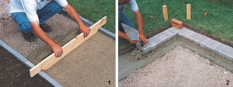 Come posare le lastre per pavimentazione
