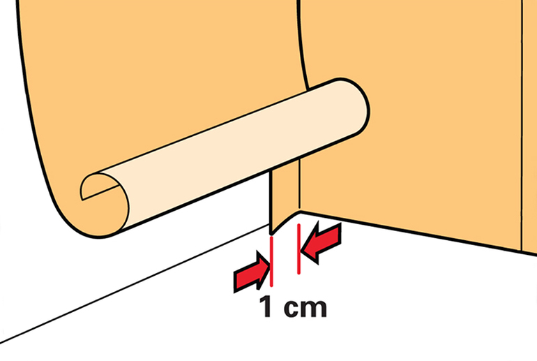  cómo pegar papel tapiz en la pared