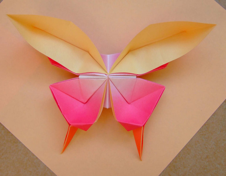 Origami drugelis