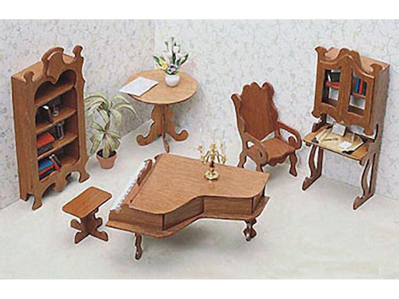 Kartonový nábytek pro panenky