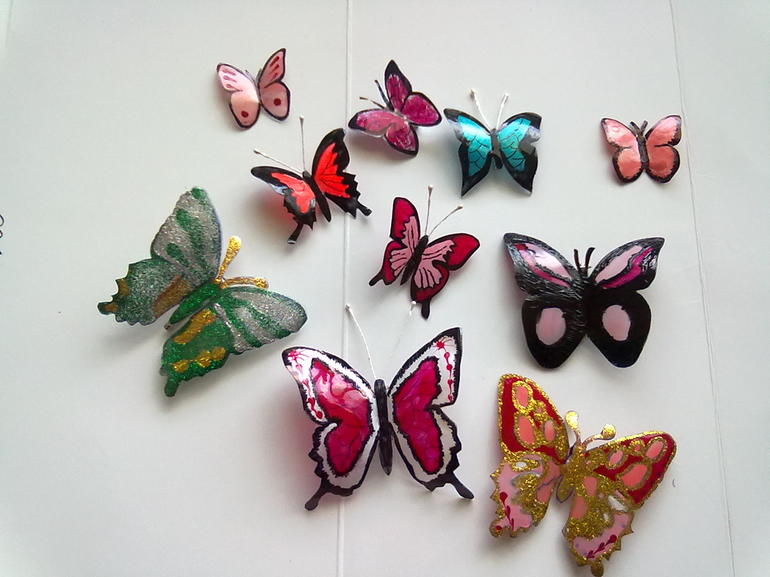 Schmetterlinge für Dekor
