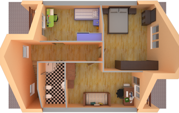 Attic layout