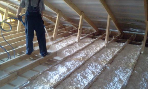 how to insulate the ceiling