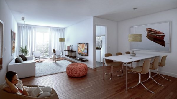 Consejos sobre cómo aumentar su apartamento en 1 habitación