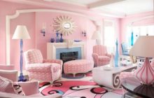 Pink color in the interior - how not to make mistakes?