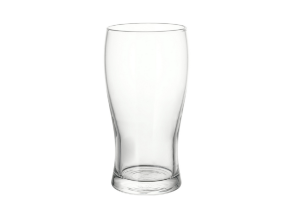 Copo de cerveja LODRET, vidro transparente, 500 ml - 89 esfregar