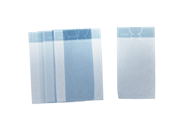 Pacote ISIGA para cubos de gelo, azul - 69 rub / 10 unid.