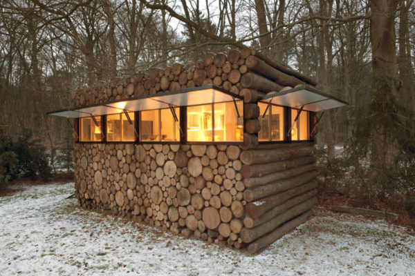 Casa móvil de troncos, Países Bajos