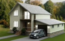 Nové a zajímavé návrhy domů s garáží
