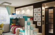 20 ideas for decorating a children's room for two