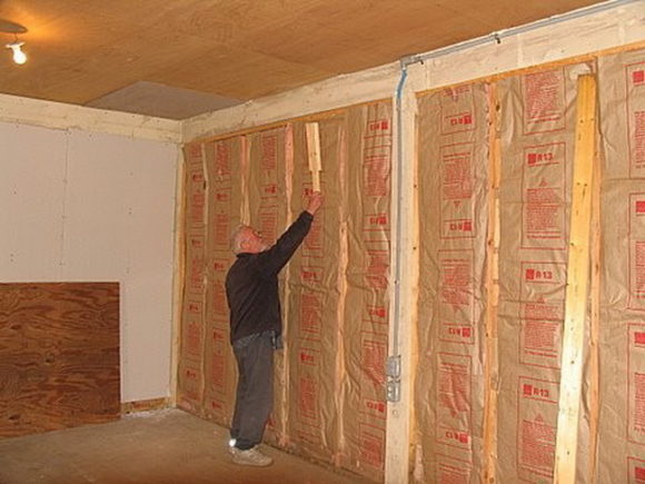how to insulate the walls yourself
